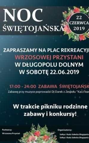 Długopole Dolne: zaproszenie do wspólnej zabawy podczas Nocy Świętojańskiej!