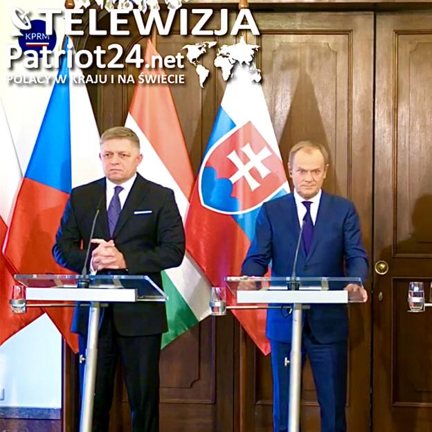 [VIDEO] Donald Tusk w Pradze. Spotkanie Premierów państw Grupy Wyszehradzkiej
